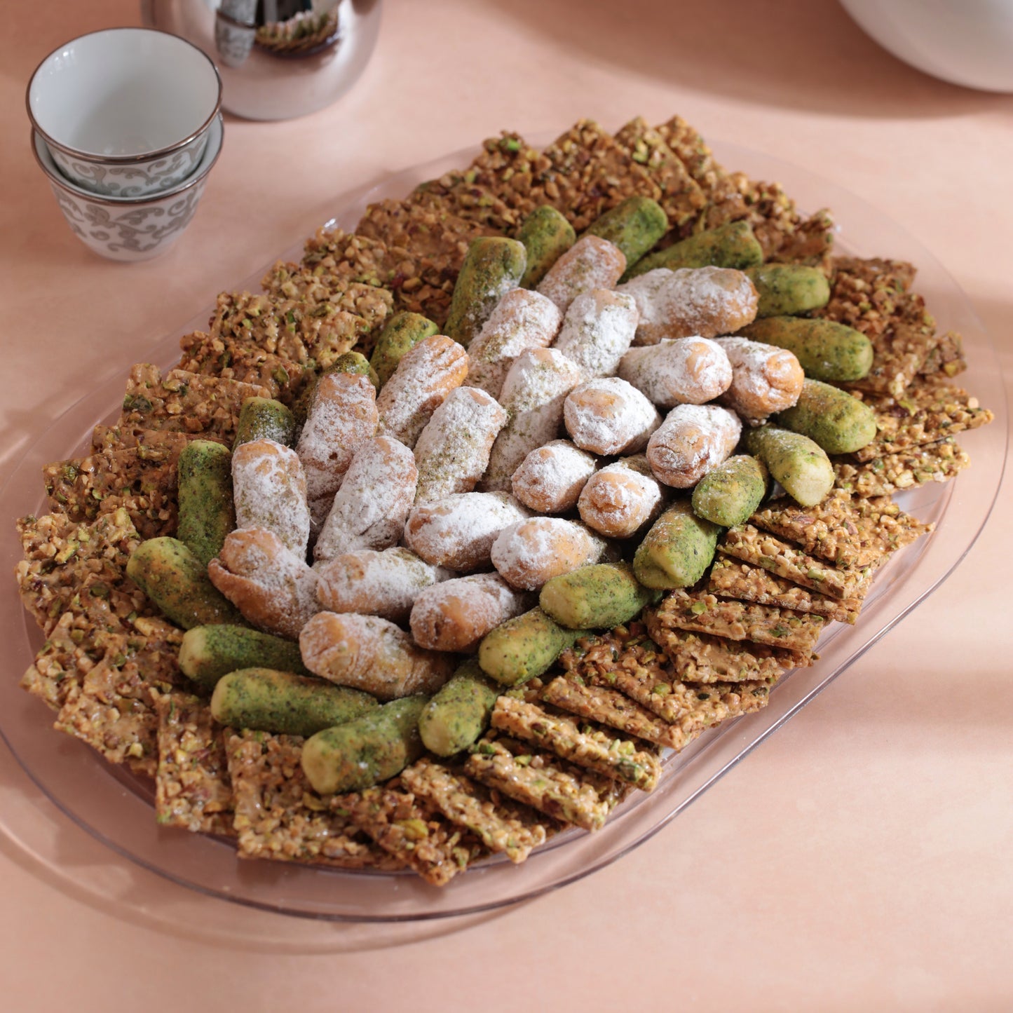 Damlooj & Crackers Mix with Normal Tray