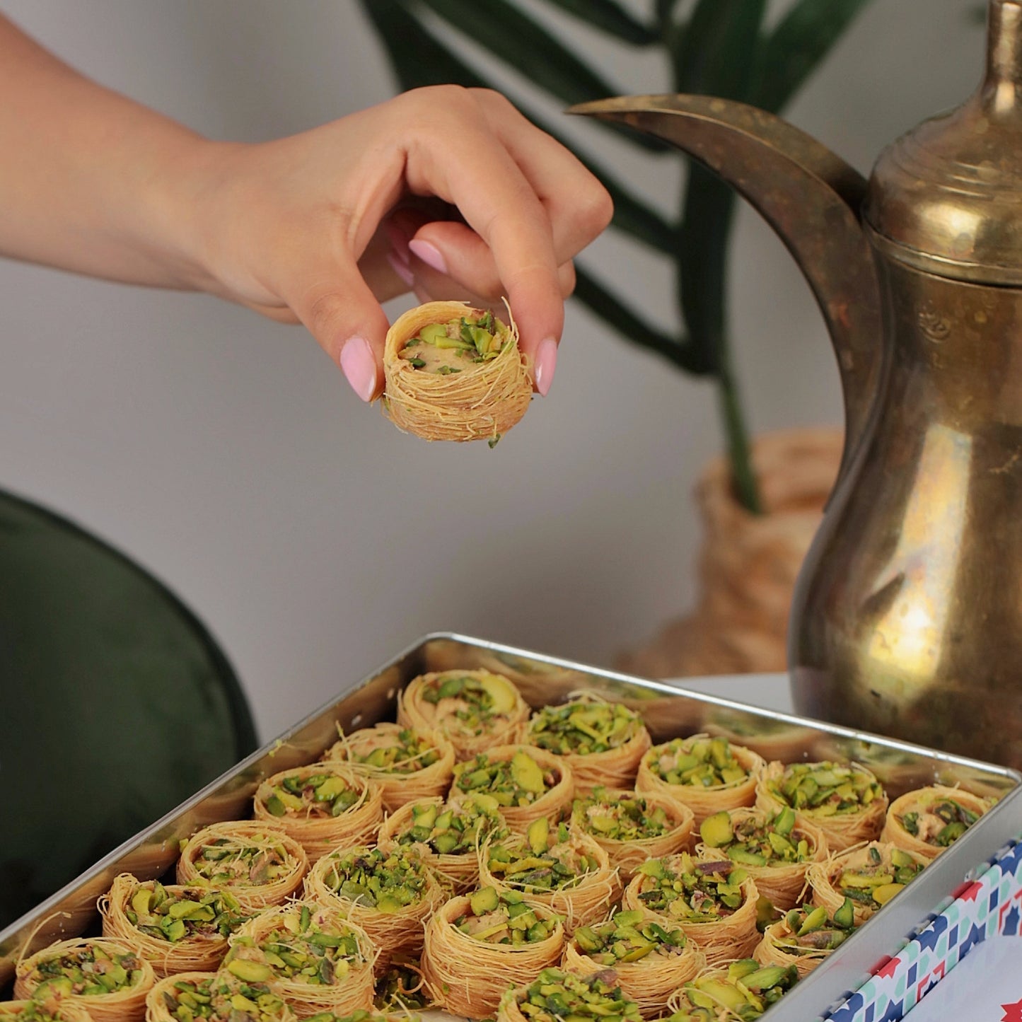 Konafa with Rahash
