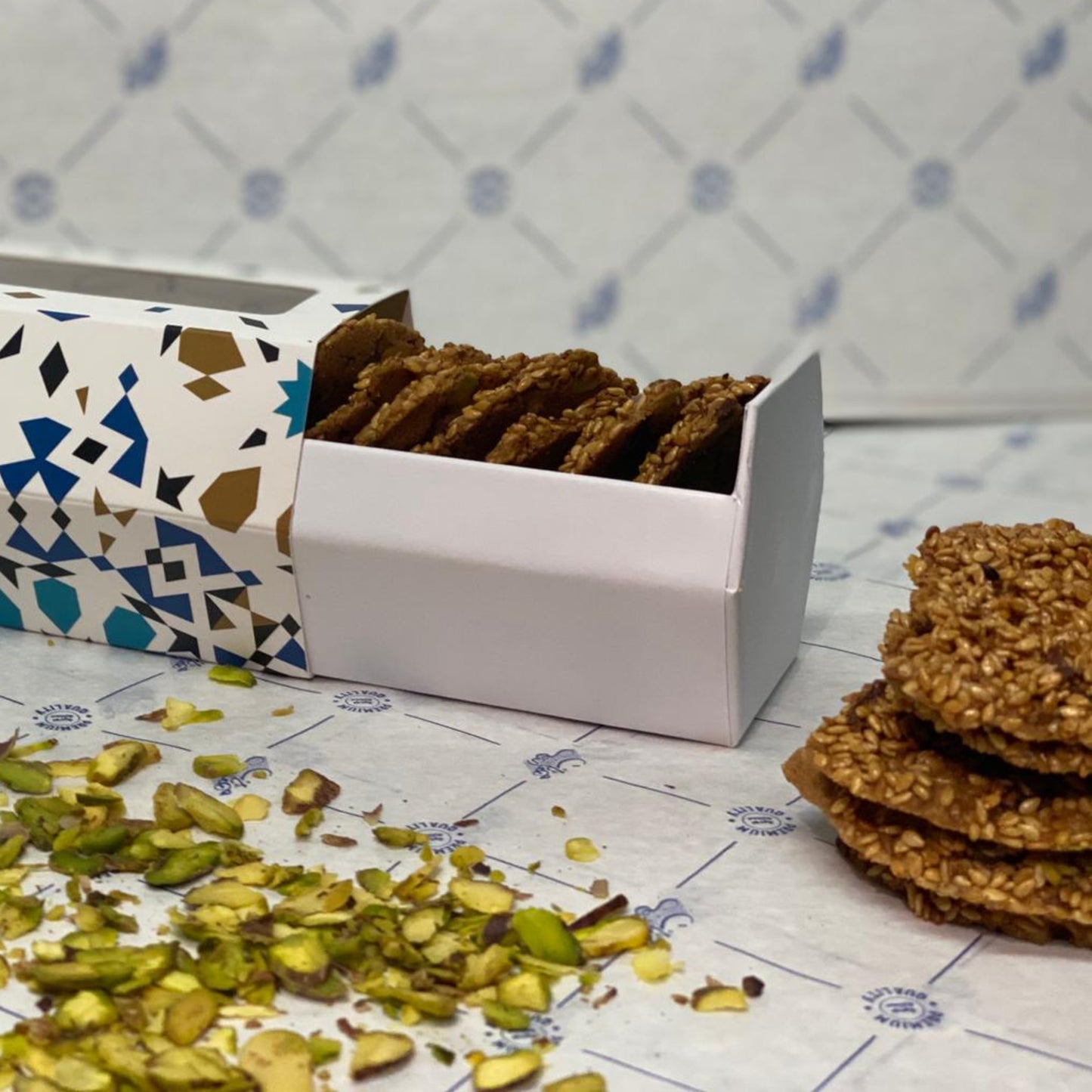 Mini Barazek with Pistacio