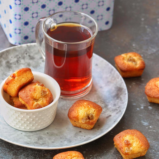 Mini Cake Dibs with Raisin