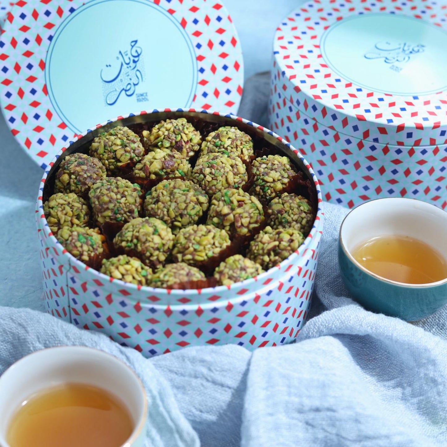 Rahash Balls with Pistachio