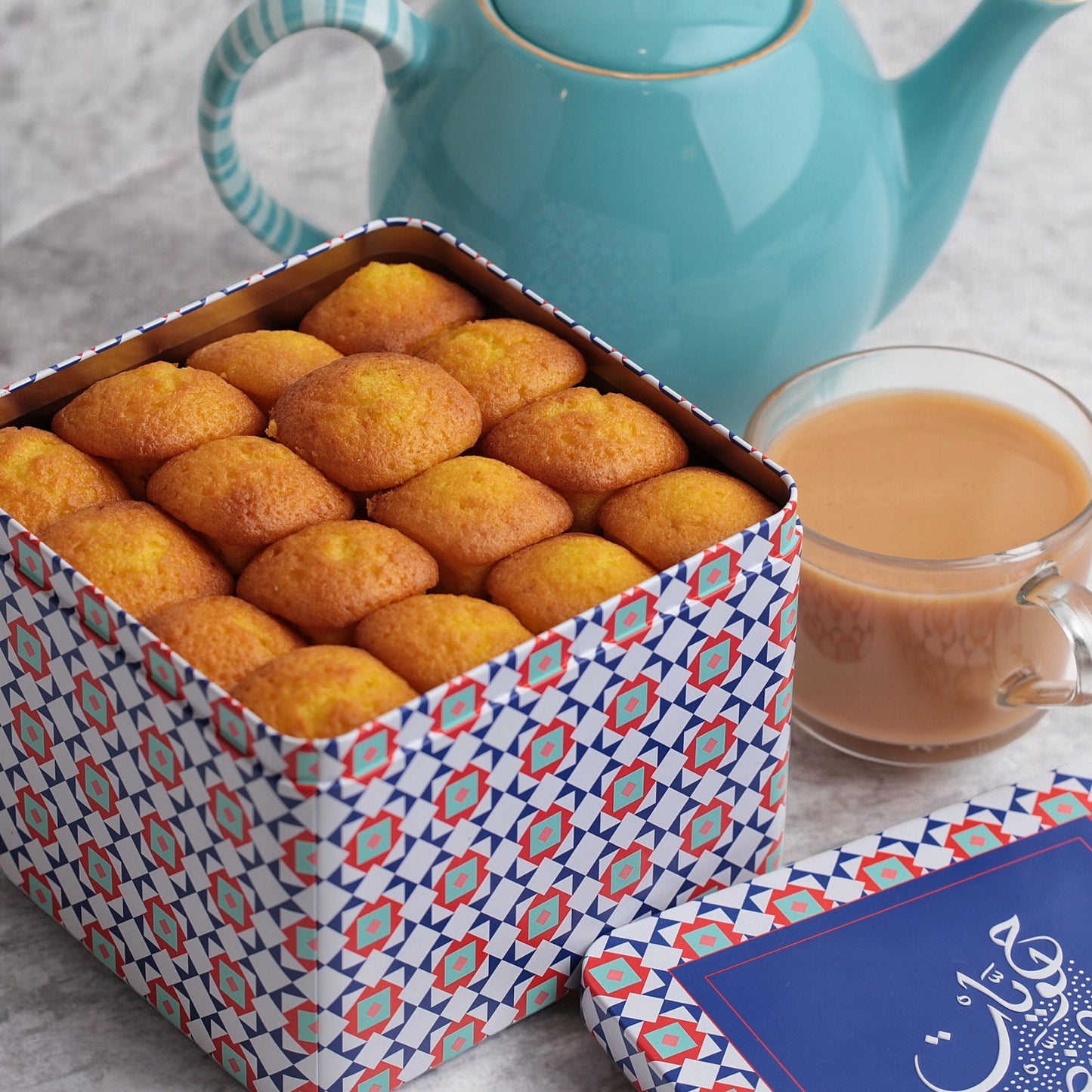 Mini Saffron Cake