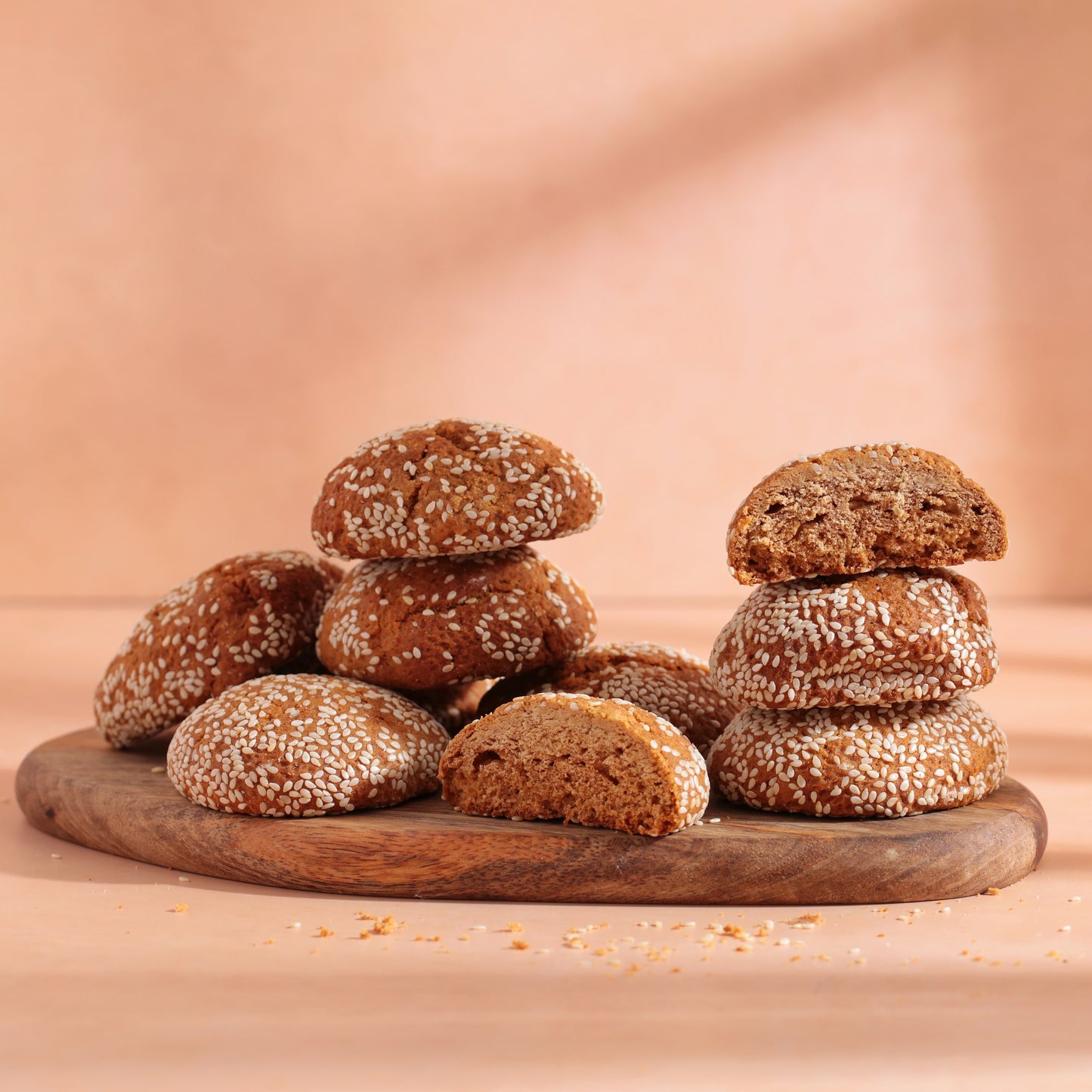 Sweet Baqsam with Sesame